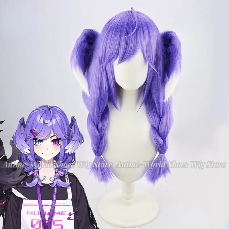 Prop En Cosplay - Vtuber Selen Tatsuki Cosplay-Perücke, NIJISANJI EN