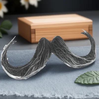 Easy Cosplay Prop - Realistischer, lebensechter Bart und Schnurrbart für