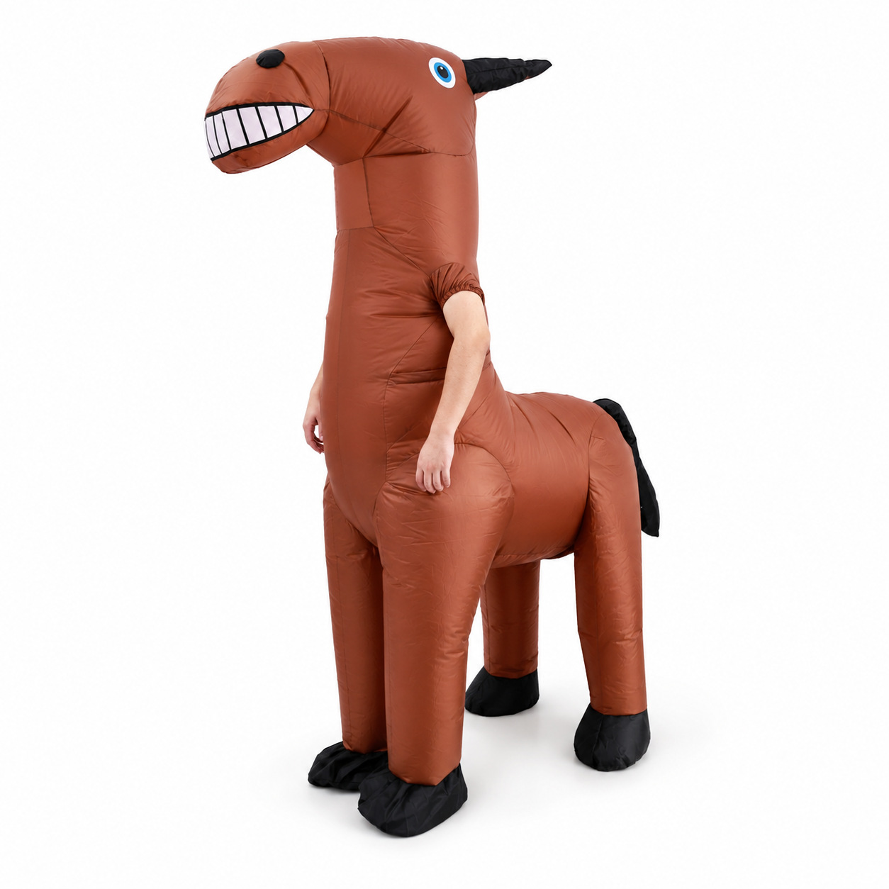 Cosplay Prop - Aufblasbare Pferdekostüme, Cartoon-Tierkostüme, aufblasbare Kleidung, Halloween-Party,