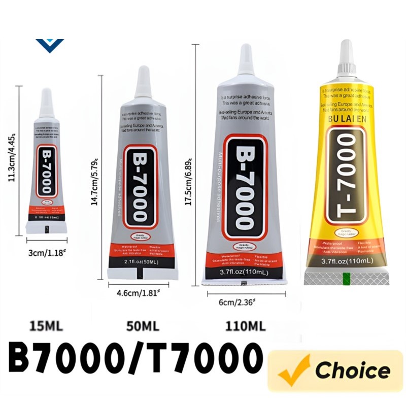 Contact Cement Glue - 1pc 15ML 50ML 110ML B-7000 Klarer