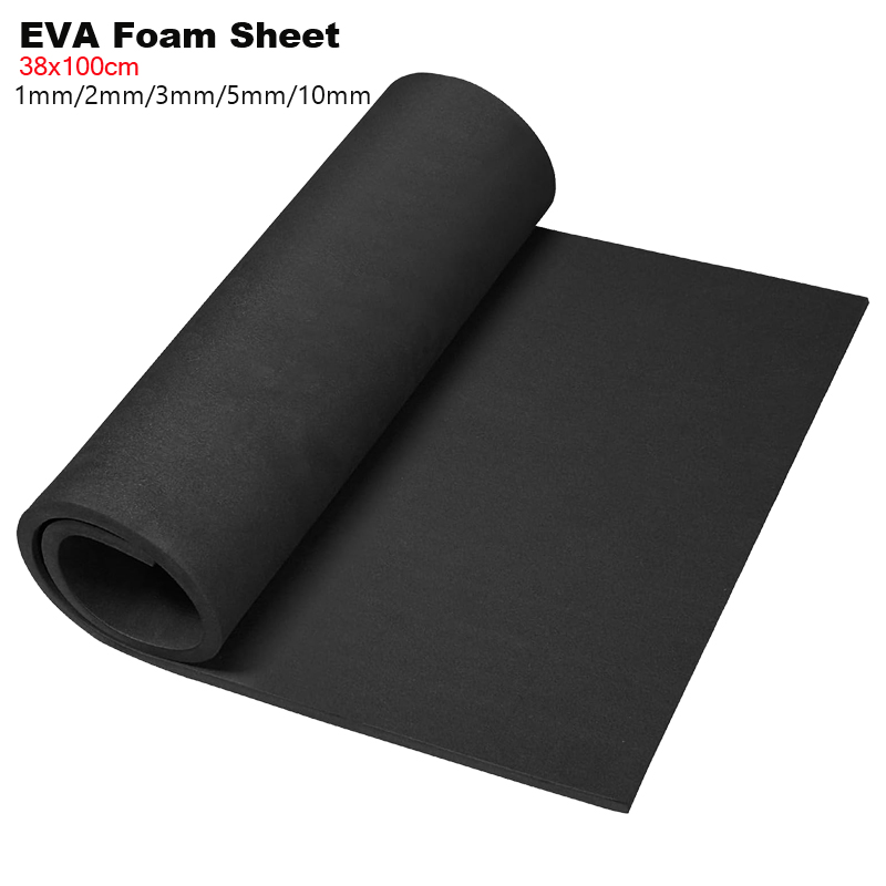Cosplay Prop Foam Board - 1mm/2mm/3mm/5mm/10mm EVA-Schaumstoffplatte 38x100cm Hochdichte Hartschaumplatte für