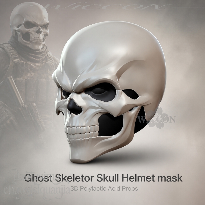 3D-gedruckte Schädelhelm-Maske – Cosplay Prop 3D Print Settings Bewertung und Preis