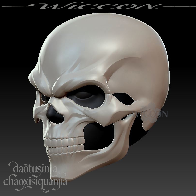 3D-gedruckte Schädelhelm-Maske – Cosplay Prop 3D Print Settings Bewertung und Preis