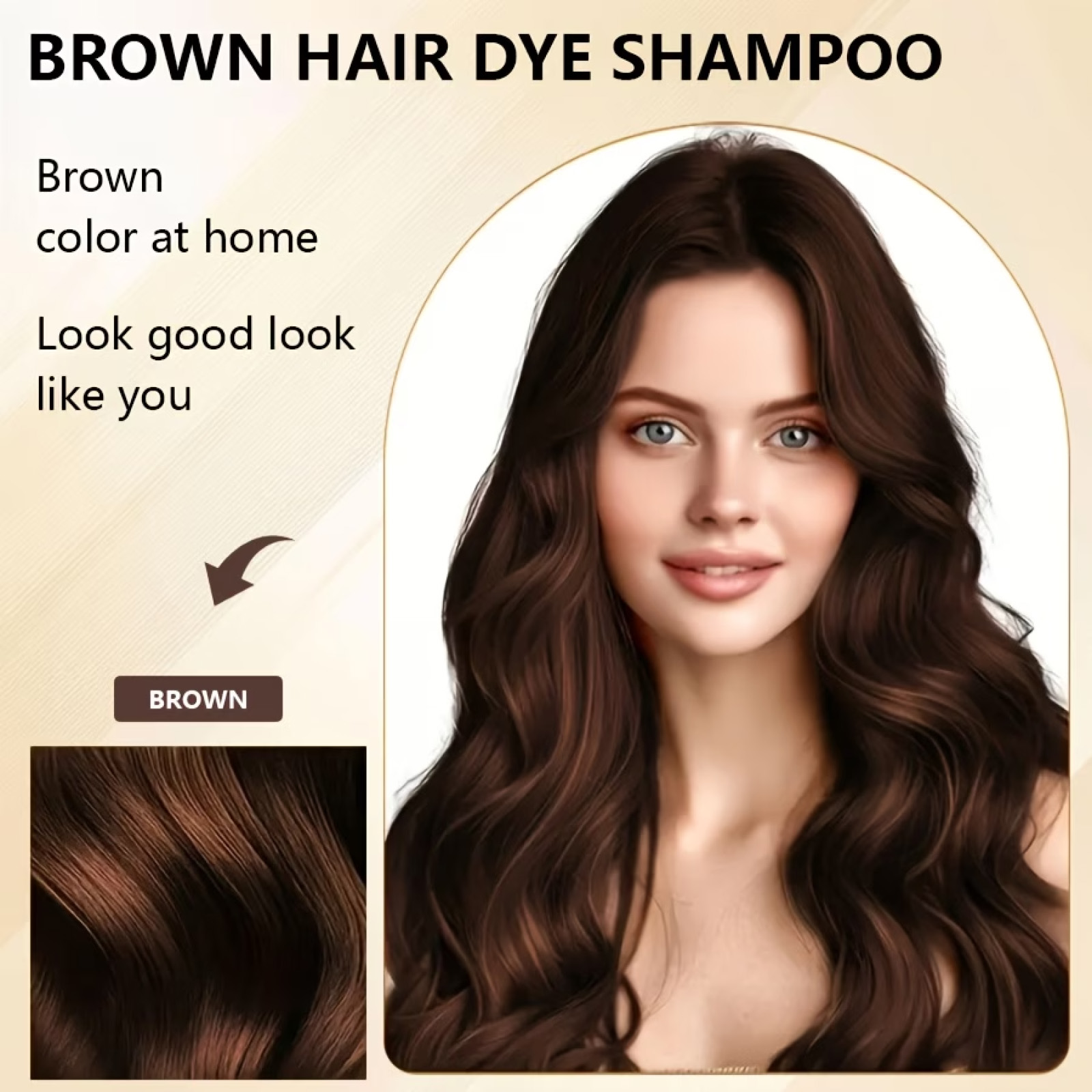Braunes Haarfärbeshampoo 100 m – Hair Spray Color Bewertung und Preis