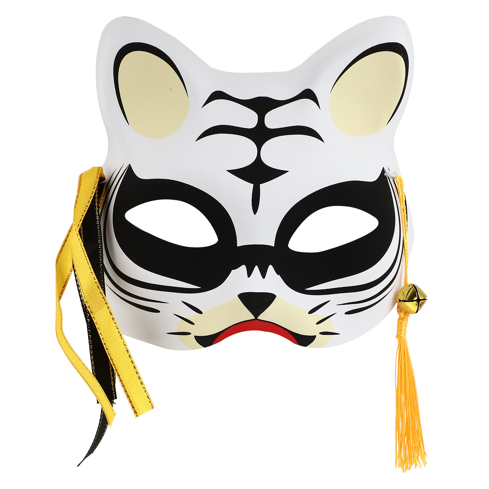 Halbgesichtsmaske im Tiger-Des – Easy Cosplay Prop Bewertung und Preis