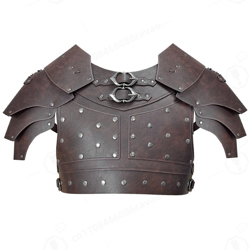 Mittelalterliche Nieten-Schult – Cosplay Prop Bewertung und Preis