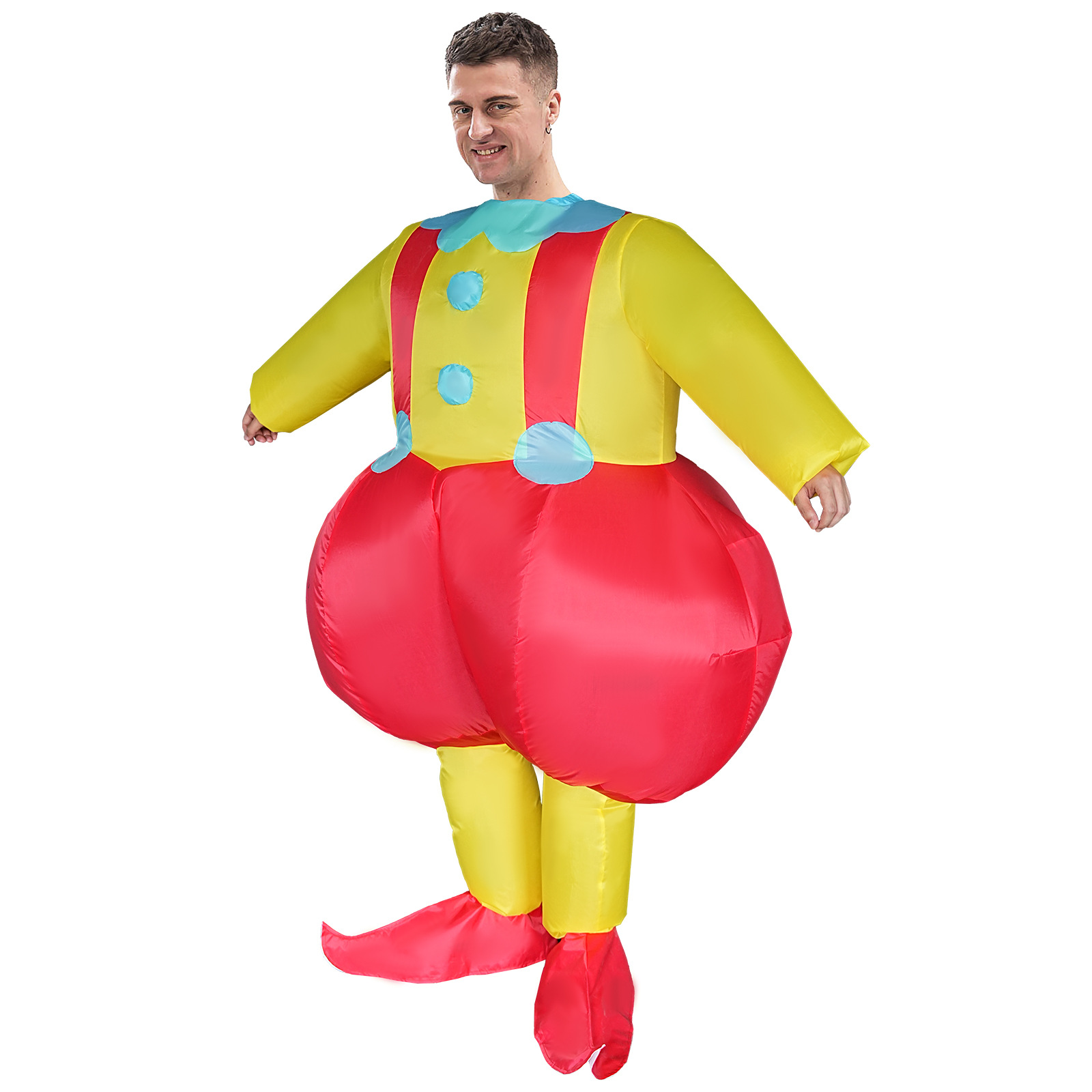 Aufblasbare Clown-Kostüme mit  – Cosplay Prop Bewertung und Preis